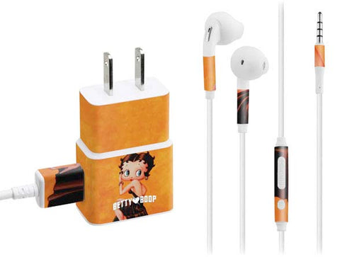 Betty Boop Little Black Dress Phone Charger Skin