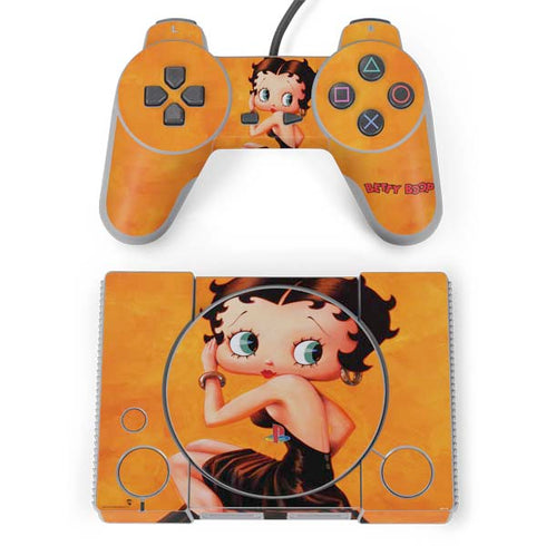 Betty Boop Little Black Dress PlayStation Classic Bundle Skin