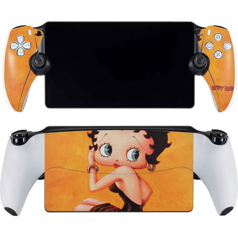 Betty Boop Little Black Dress PlayStation Portal Remote Player Skin