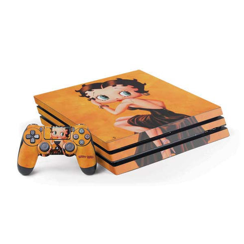 Betty Boop Little Black Dress PS4 Pro Bundle Skin