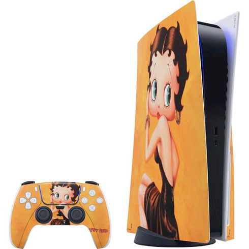 Betty Boop Little Black Dress PS5 Bundle Skin