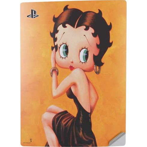 Betty Boop Little Black Dress PS5 Digital Edition Console Skin