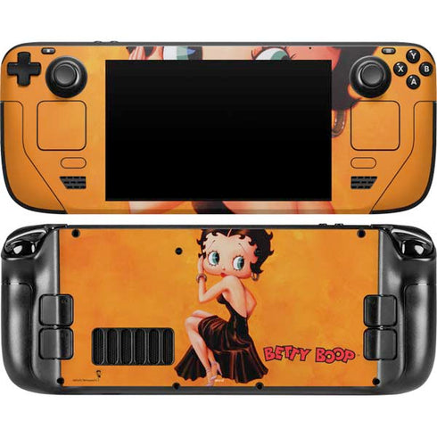 Betty Boop Little Black Dress Steam Deck Handheld Gaming Computer Skin