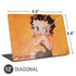 Betty Boop Little Black Dress Universal Laptop 12in (9.8 x 6.8in) Skin