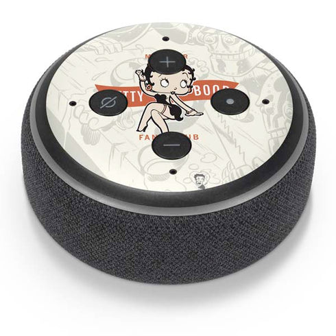 Betty Boop Member Fan Club Amazon Echo Dot Skin
