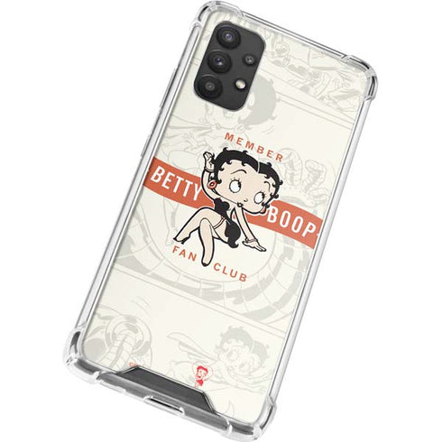 Betty Boop Member Fan Club Galaxy A32 5G Clear Case