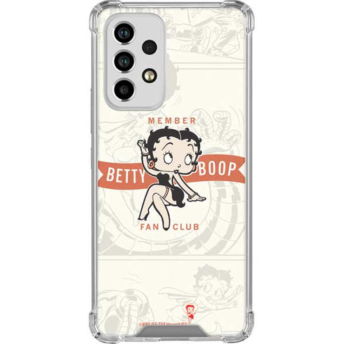Betty Boop Member Fan Club Galaxy A53 5G Clear Case