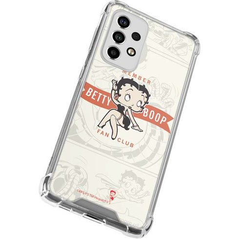 Betty Boop Member Fan Club Galaxy A53 5G Clear Case