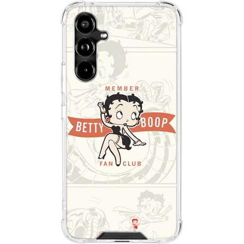Betty Boop Member Fan Club Galaxy A54 5G Clear Case