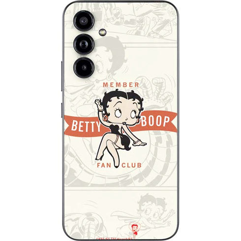 Betty Boop Member Fan Club Galaxy A54 5G Skin