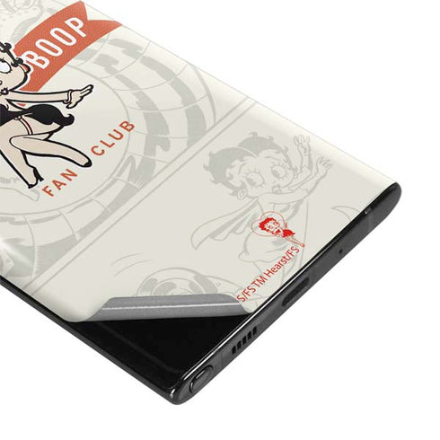 Betty Boop Member Fan Club Galaxy Note 10 Skin