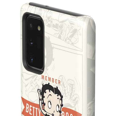 Betty Boop Member Fan Club Galaxy Note20 5G Pro Case
