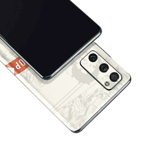 Betty Boop Member Fan Club Galaxy S20 Fan Edition Skin