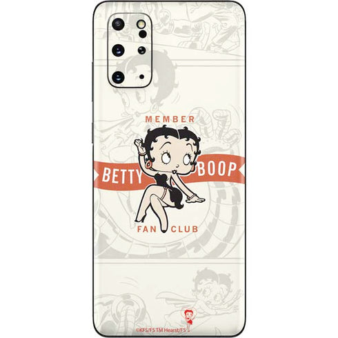 Betty Boop Member Fan Club Galaxy S20 Plus Skin