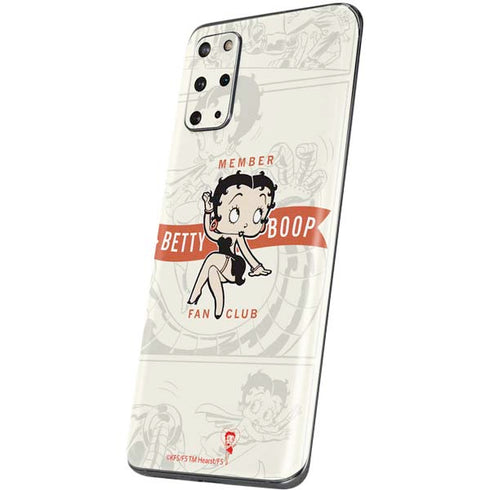 Betty Boop Member Fan Club Galaxy S20 Plus Skin