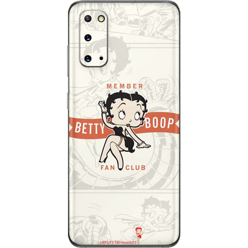 Betty Boop Member Fan Club Galaxy S20 Skin