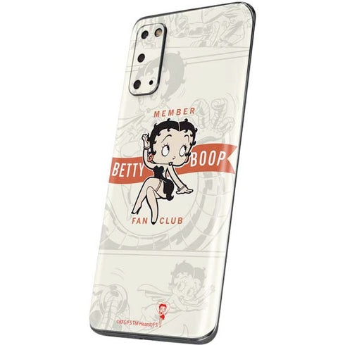 Betty Boop Member Fan Club Galaxy S20 Skin