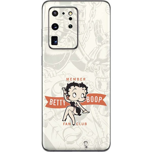 Betty Boop Member Fan Club Galaxy S20 Ultra 5G Skin