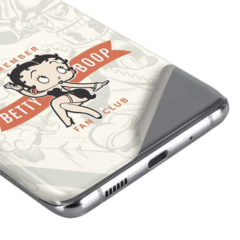 Betty Boop Member Fan Club Galaxy S20 Ultra 5G Skin