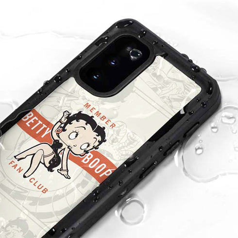Betty Boop Member Fan Club Galaxy S20 Waterproof Case