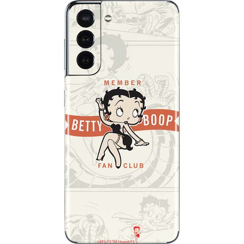 Betty Boop Member Fan Club Galaxy S21 5G Skin