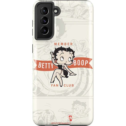 Betty Boop Member Fan Club Galaxy S21 Plus 5G Pro Case