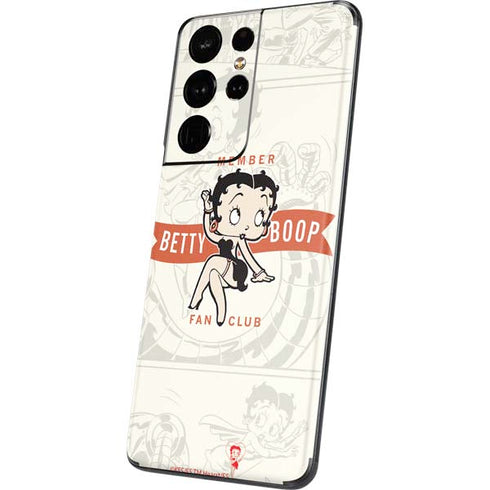 Betty Boop Member Fan Club Galaxy S21 Ultra 5G Skin