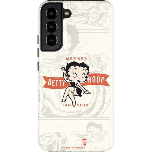 Betty Boop Member Fan Club Galaxy S22 Plus Pro Case