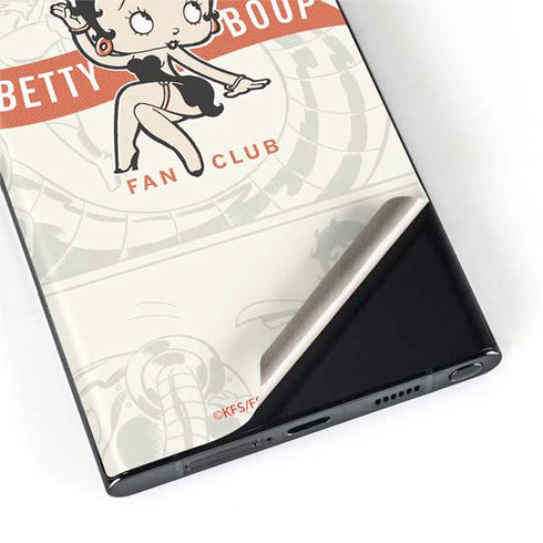 Betty Boop Member Fan Club Galaxy S22 Ultra Skin