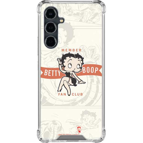 Betty Boop Member Fan Club Galaxy S23 FE Clear Case