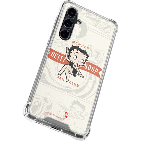 Betty Boop Member Fan Club Galaxy S23 FE Clear Case