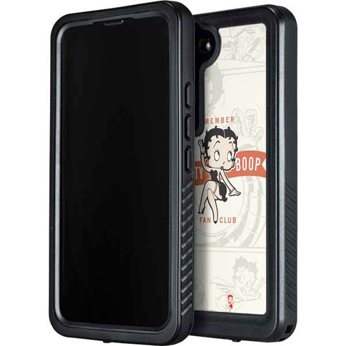 Betty Boop Member Fan Club Galaxy S23 Plus Waterproof Case