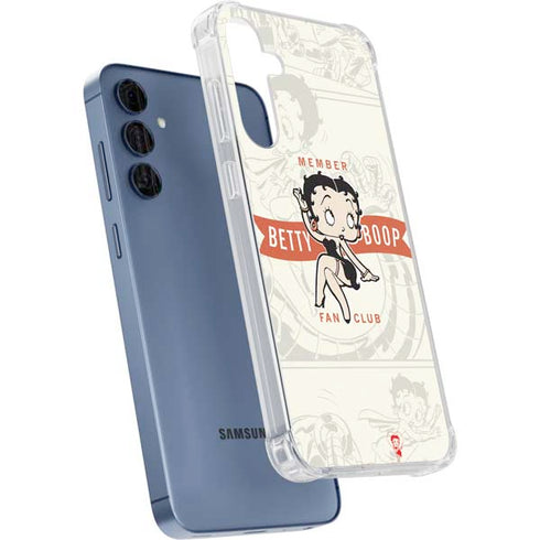 Betty Boop Member Fan Club Galaxy S24 Clear Case