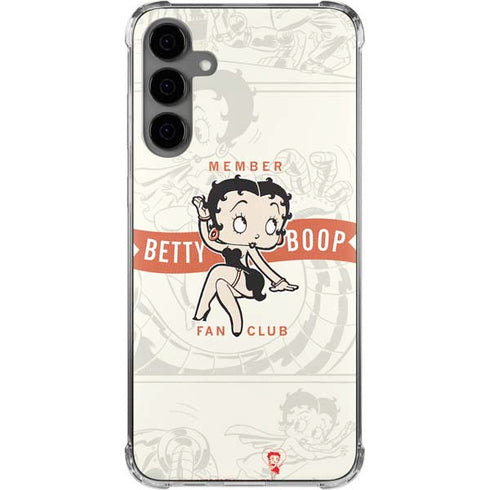 Betty Boop Member Fan Club Galaxy S24 Plus Clear Case