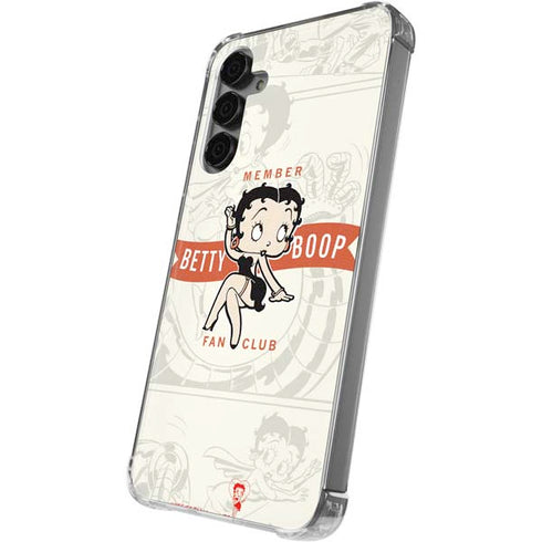 Betty Boop Member Fan Club Galaxy S24 Plus Clear Case