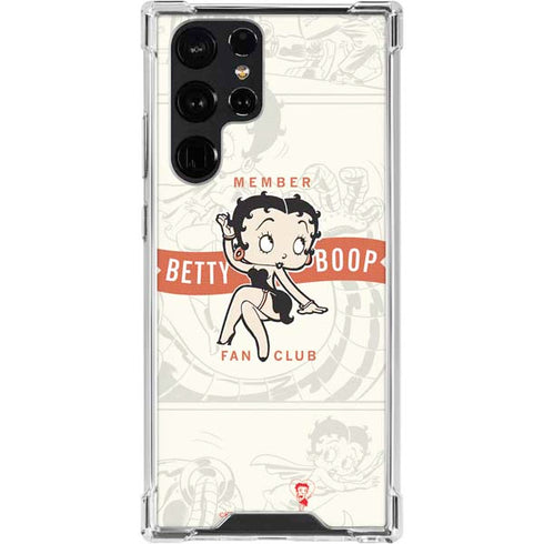 Betty Boop Member Fan Club Galaxy S24 Ultra Clear Case
