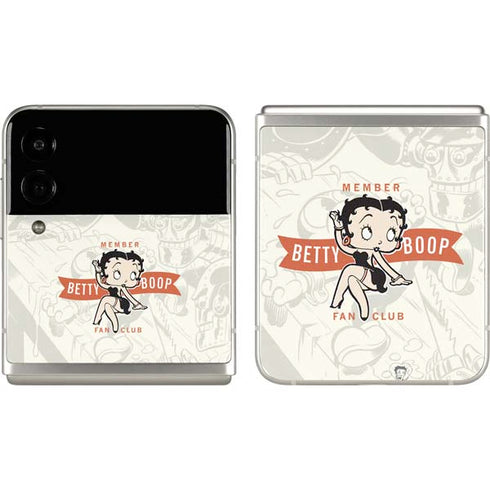 Betty Boop Member Fan Club Galaxy Z Flip3 5G Skin