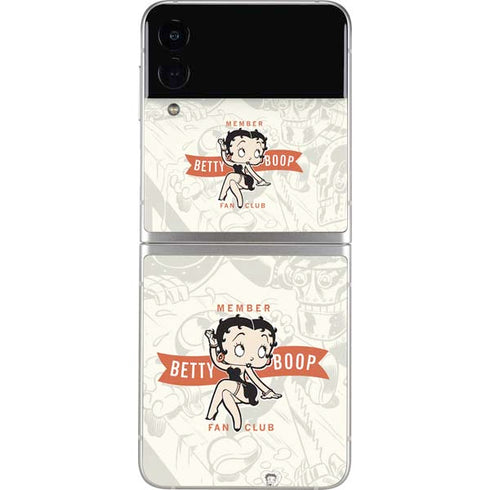 Betty Boop Member Fan Club Galaxy Z Flip4 5G Skin