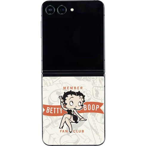 Betty Boop Member Fan Club Galaxy Z Flip5 5G Skin