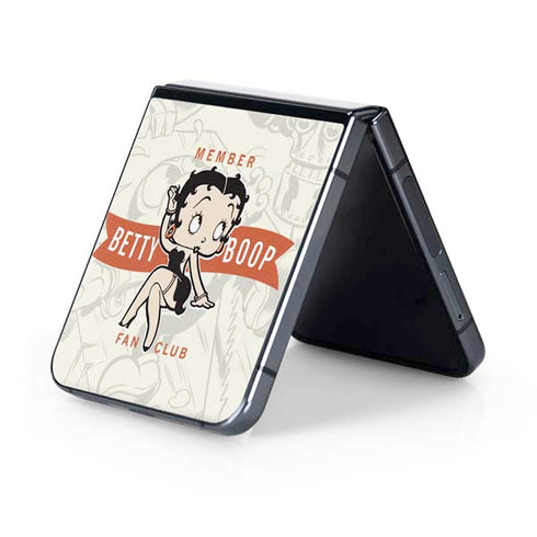 Betty Boop Member Fan Club Galaxy Z Flip5 5G Skin
