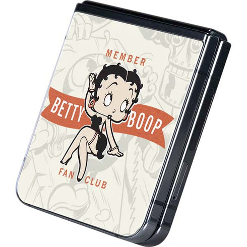 Betty Boop Member Fan Club Galaxy Z Flip5 5G Skin