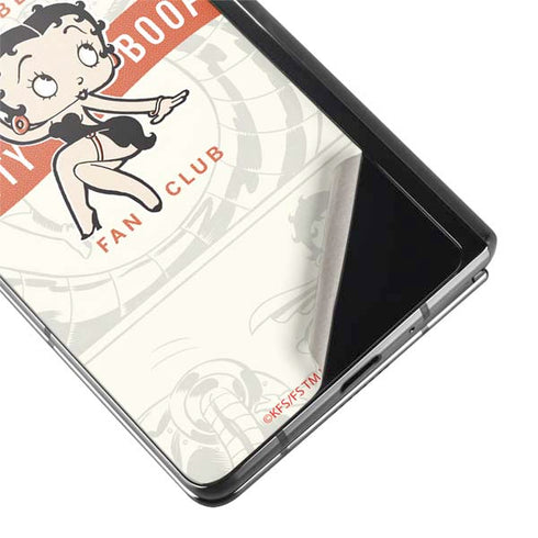 Betty Boop Member Fan Club Galaxy Z Fold2 5G Skin