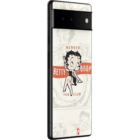 Betty Boop Member Fan Club Google Pixel 6 Skin