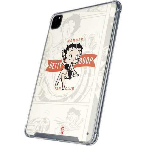 Betty Boop Member Fan Club iPad Pro 12.9in (2020) Clear Case