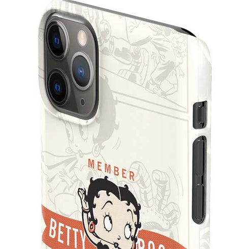 Betty Boop Member Fan Club iPhone 11 Pro Max Lite Case
