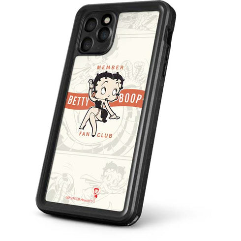 Betty Boop Member Fan Club iPhone 11 Pro Max Waterproof Case