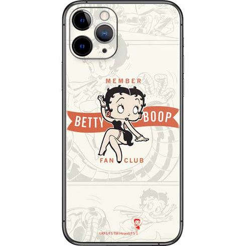 Betty Boop Member Fan Club iPhone 11 Pro Skin
