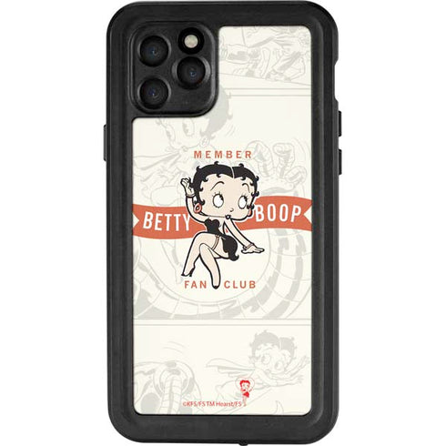 Betty Boop Member Fan Club iPhone 11 Pro Waterproof Case