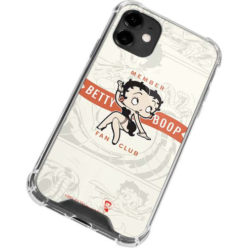 Betty Boop Member Fan Club iPhone 12 Mini Clear Case
