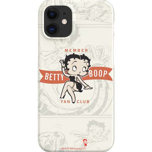 Betty Boop Member Fan Club iPhone 12 Mini Lite Case